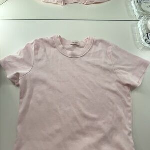 Brandy Melville Light Pink  Tee